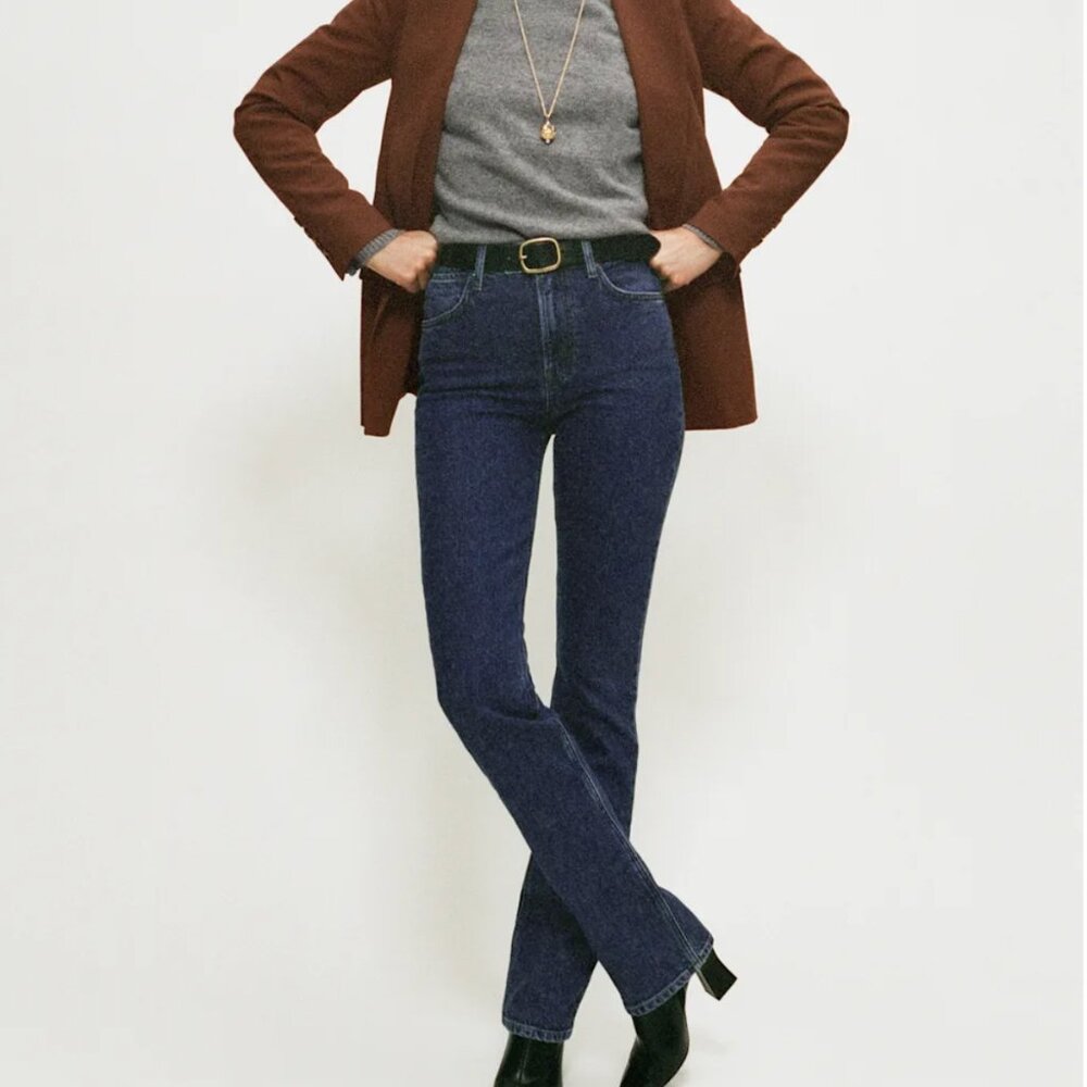 Reformation bootcut jeans